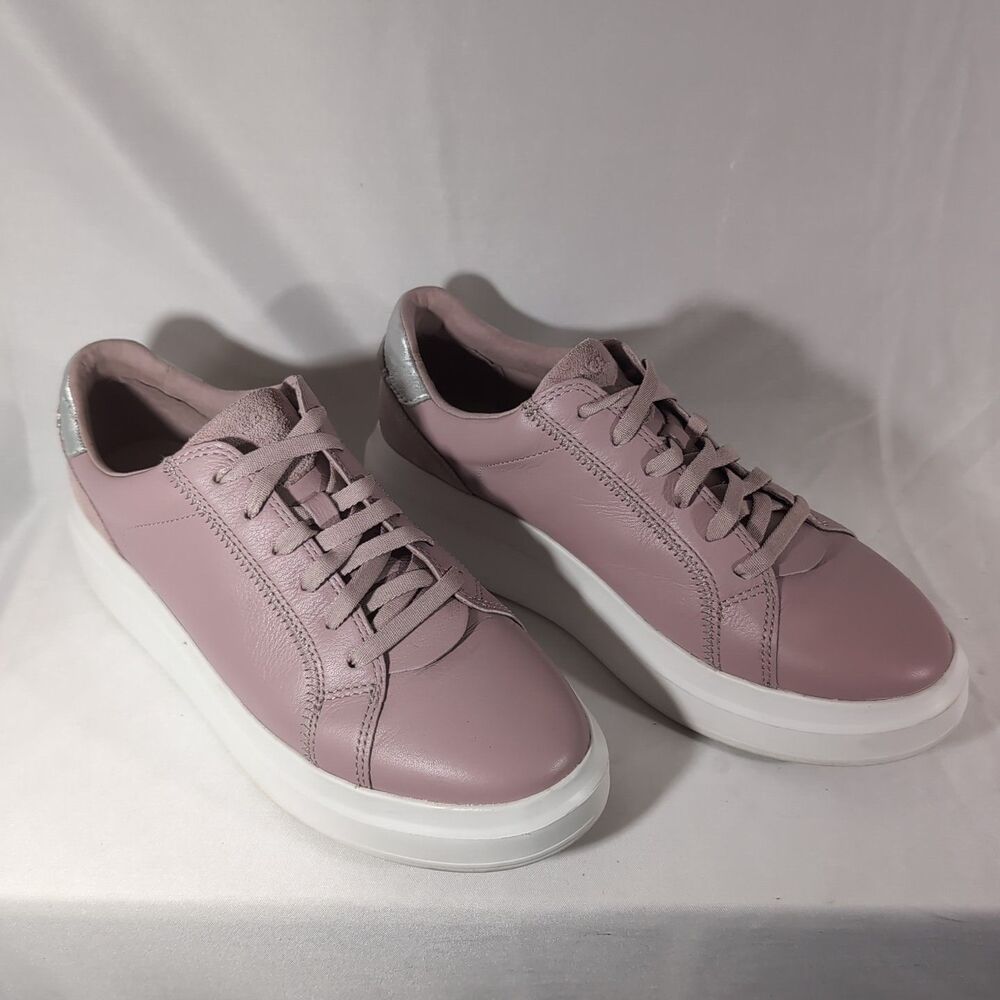 UGG Scape Platform Low Top Sneaker Women's 9.5 Mauve Pink Suede Upper (1138810) - Picture 2 of 7